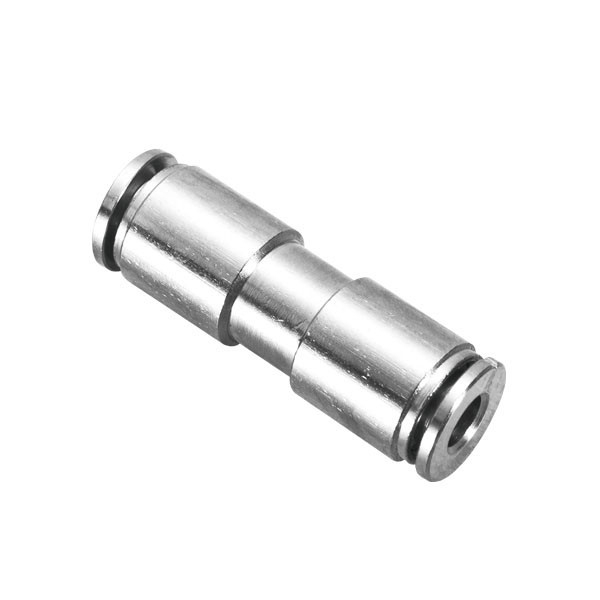 MPUC Union tube nickel plated brass push-in akwa akwa