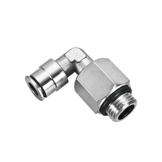 MPLL-G nickel plated extended male elbow pneumatic hose fittings sy couplings