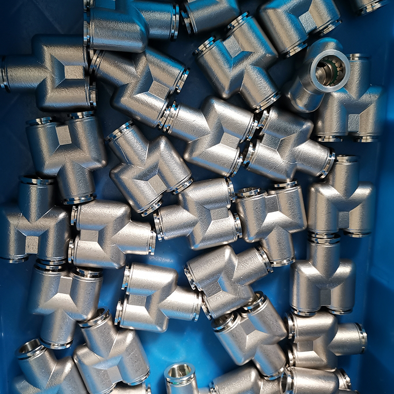 MPYS 316 stainless steel push to connect union y tube fittings