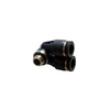 3-Way PA Male BSPP Rotary Connector, G-Thread Interface