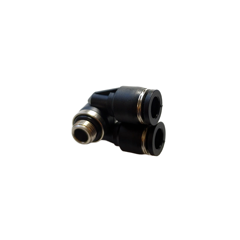 3-Way PA Male BSPP Rotary Connector, G-Thread Interface
